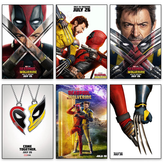 Deadpool and Wolverine Posters